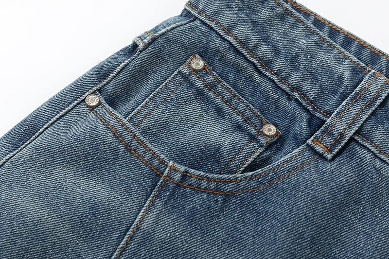 "symmetrical" denim jean