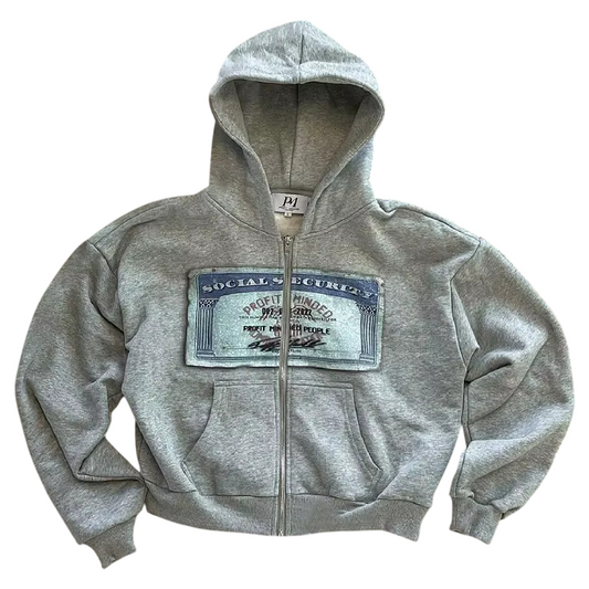 "social security card" sweat